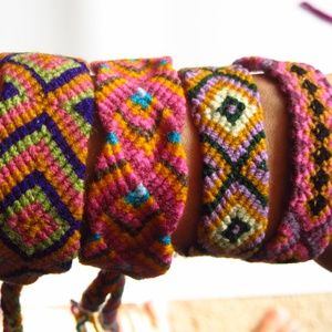 Pure Handmade Woven wristband/ankle cord